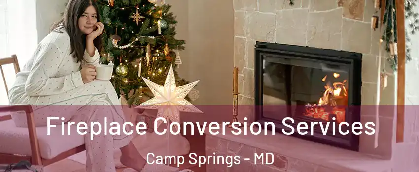  Fireplace Conversion Services Camp Springs - MD