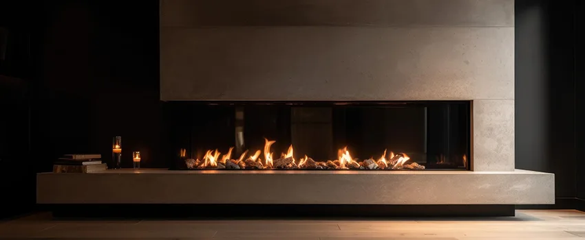Gas Fireplace Ember Bed Design Services in Camp Springs, Maryland