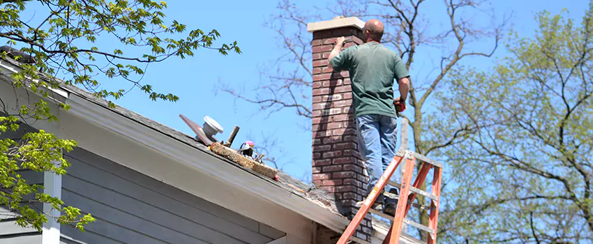 Vinyl and PVC Chimney Flashing Installation in Camp Springs, MD